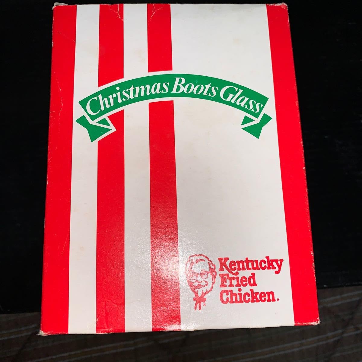 Amazon | 当時物 ケンタッキー KFC 1989年 クリスマスブーツ グラス 2