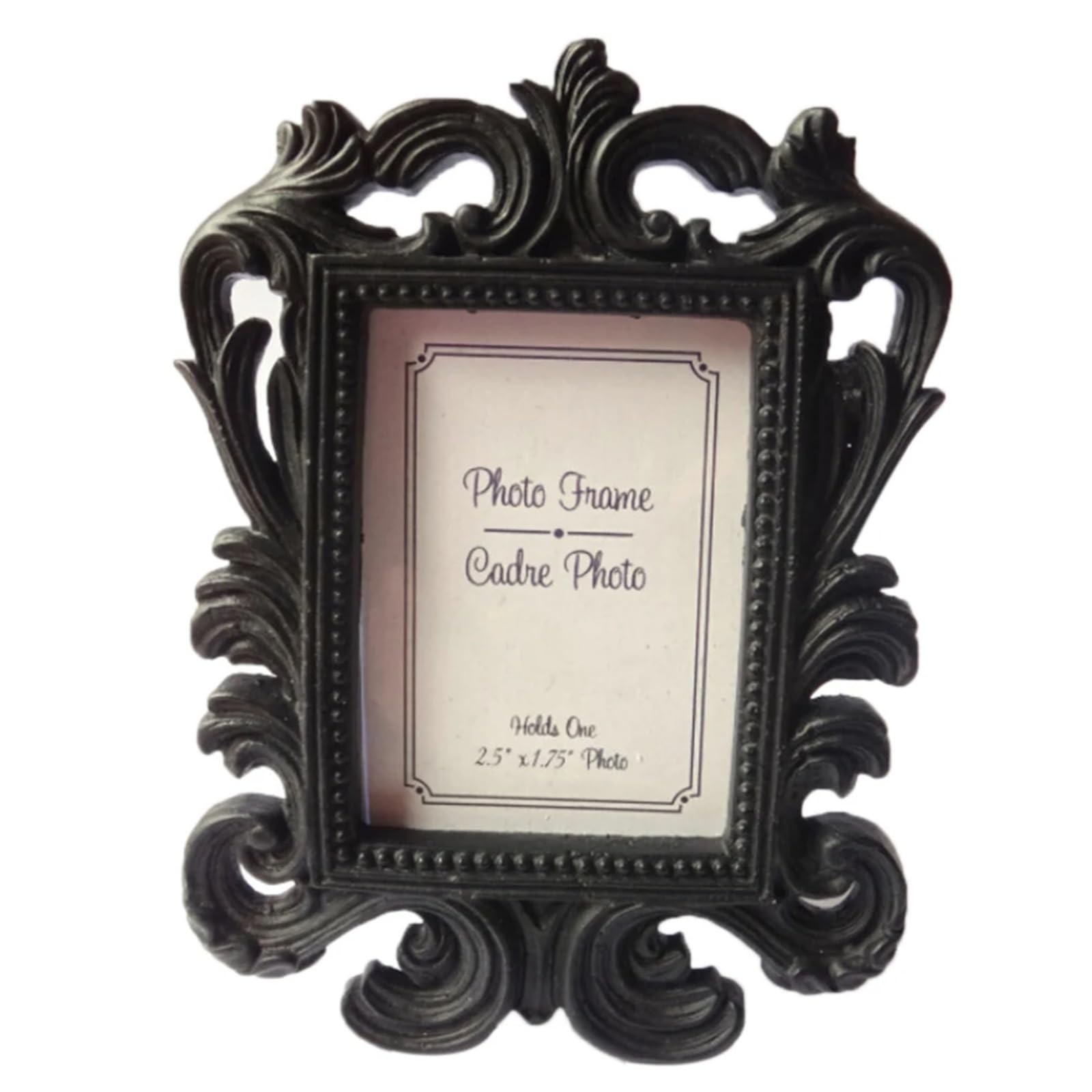 DAJGRHE Photo Frame 1PC Retro Photo Frame For Wedding Party Family Home Decor Picture Desktop(Black)