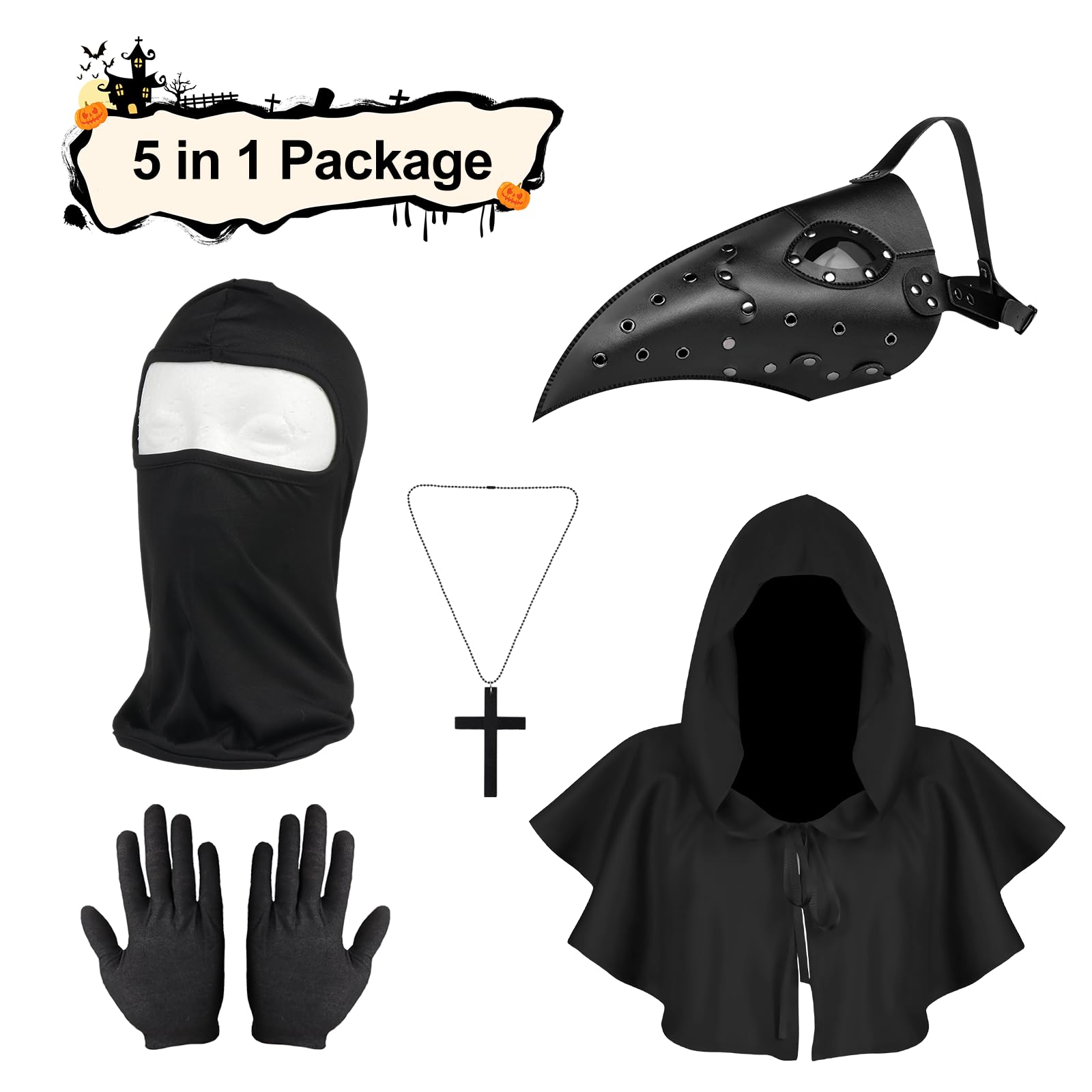 Kungfu Mall Plague Doctors Mask - Image 3