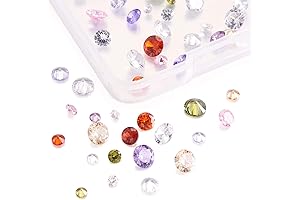 Beadthoven 80PCS Gemstones Cabochons