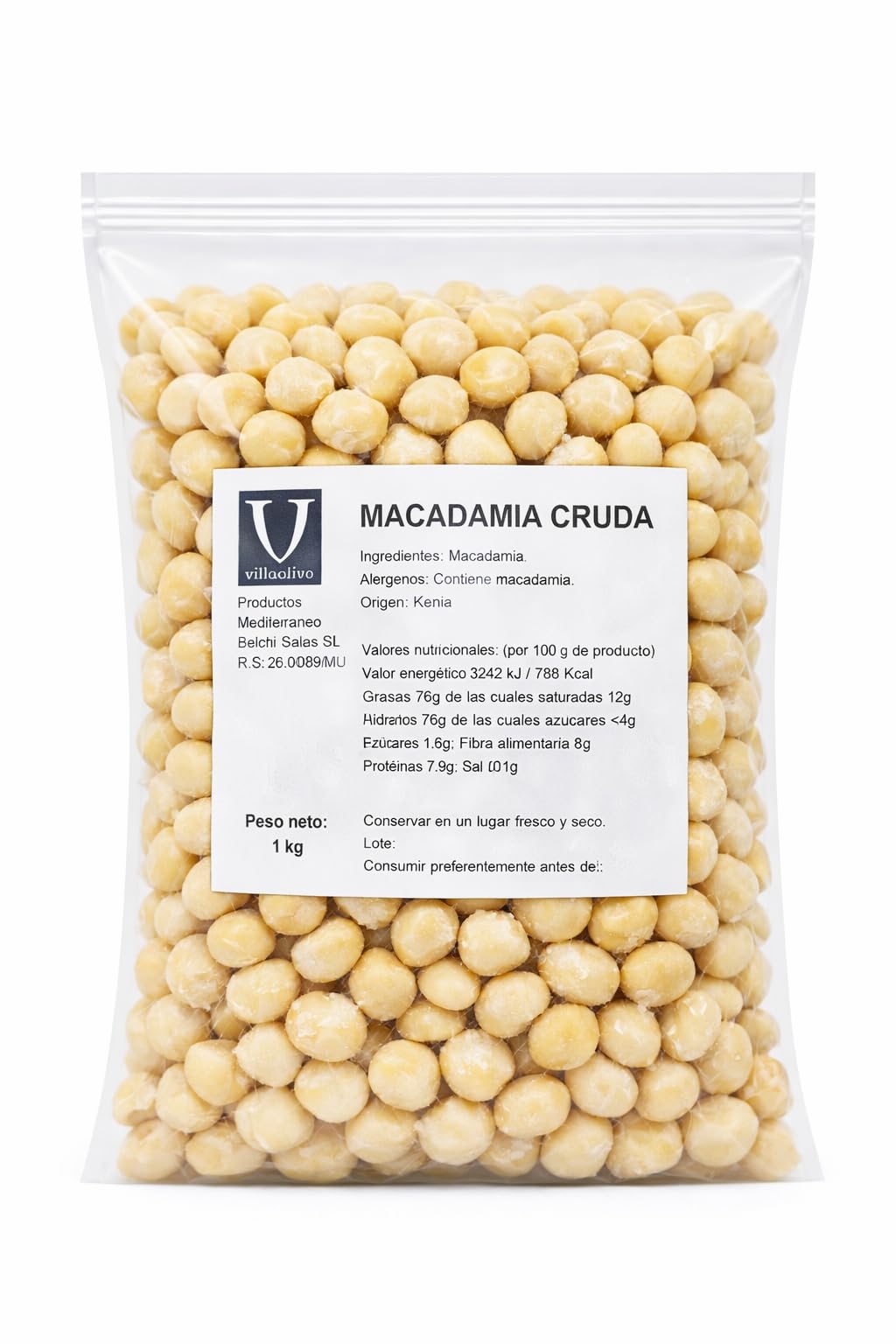 Villaolivo - Nuez de macadamia cruda (1)