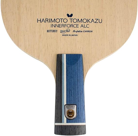 Butterfly Harimoto Innerforce ALC CS Table Tennis Blade - AL Carbon Fiber Blade - Harimoto Innerforce ALC CS Blade - Chinese Penhold Handle Type - Made in Japan