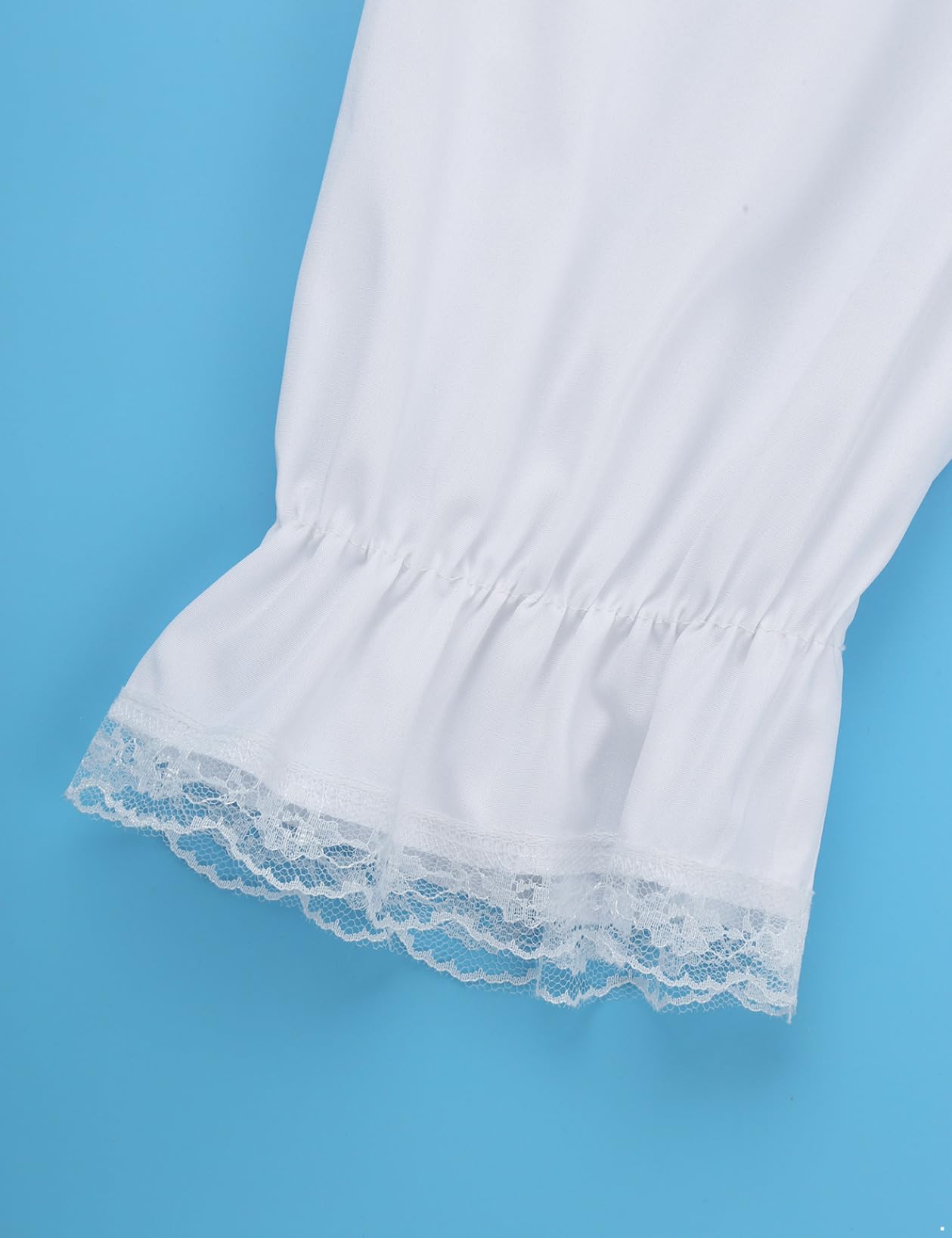 Kinder Mädchen Elastische viktorianische Pumphosen Retro-Kostüme Locker sitzende Spitzenbesatz-Bloomer Schulkleidung