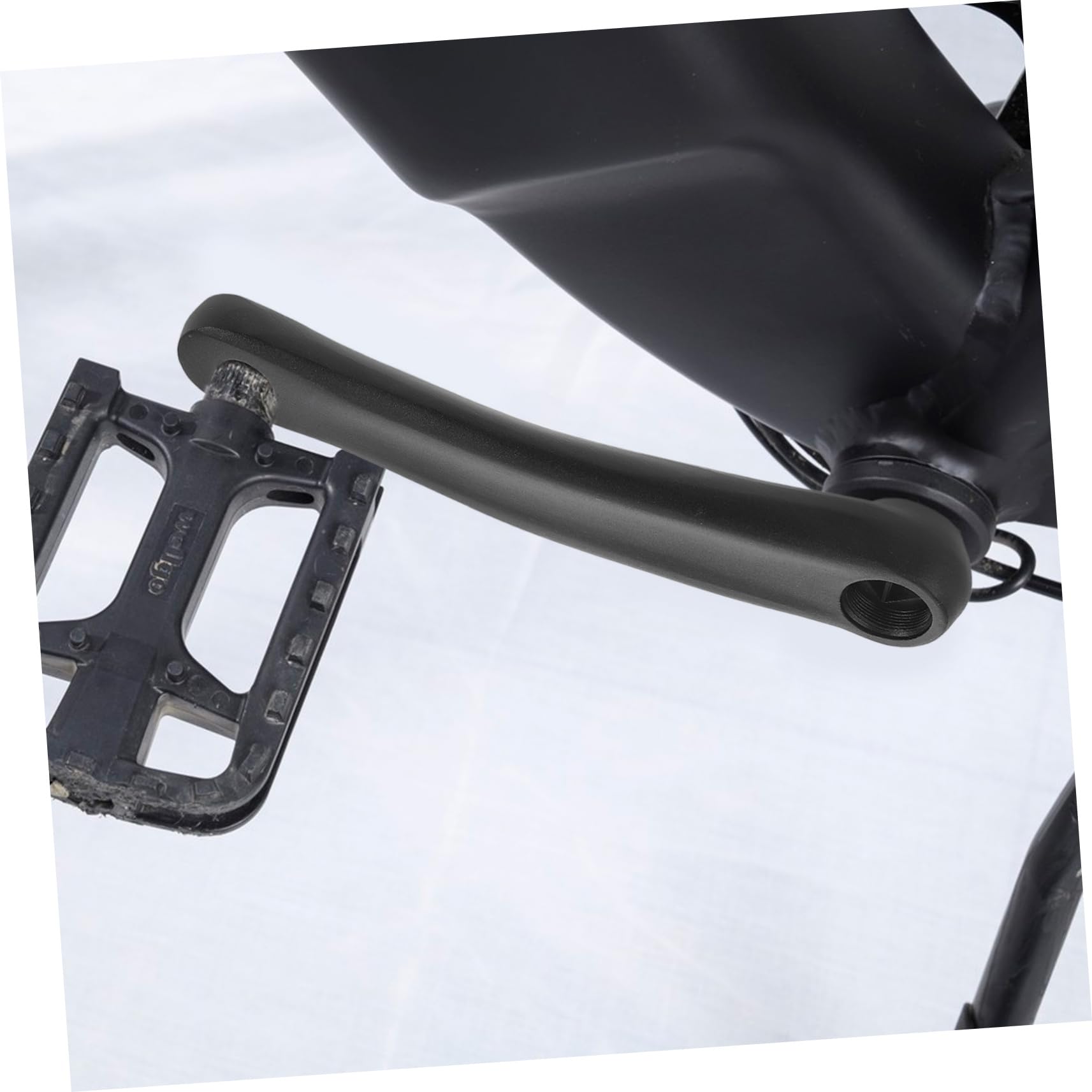 TOYANDONA 2pezzi Pedivelle Bicicletta Sostituzione Braccio Pedivella per Bici Elettrica Motore Centrale Mountain Bike Strada Accessori