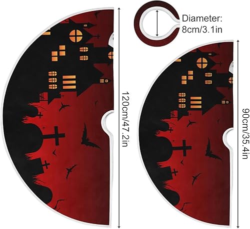 Miniatura 76 de Falda de árbol de Navidad para el día de cumpleaños, falda de árbol de 36 pulgadas para tartas, faldas de árbol de Navidad, tapete de pie de árbol