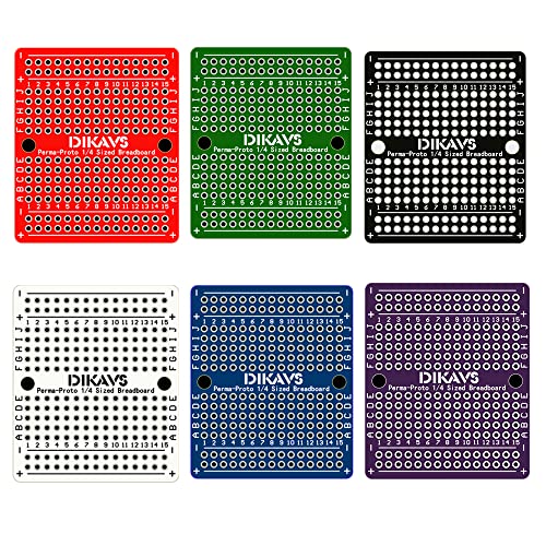 Circuit imprimé prototype PCB double face 1/4 Arduino carte de prototypage