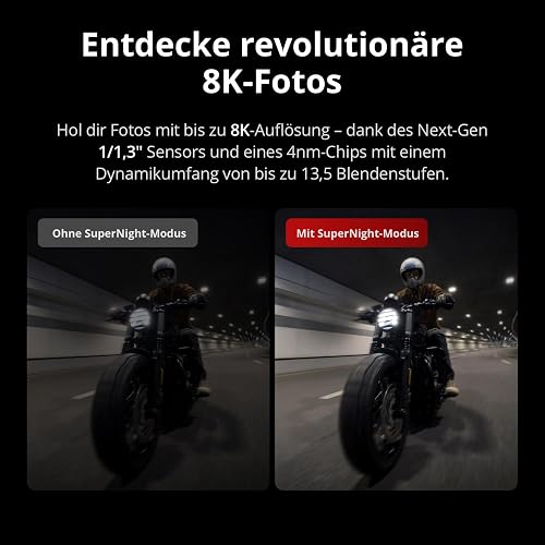 DJI Osmo Action 5 Pro Standard Combo, Waterproof Camera with 1/1.3" Sensor, 4K/120fps Video, Subject Tracking, Stabilization, Dual OLED Touchscreens, Action Camera 4K Ideal for Sports, Vlog - 3