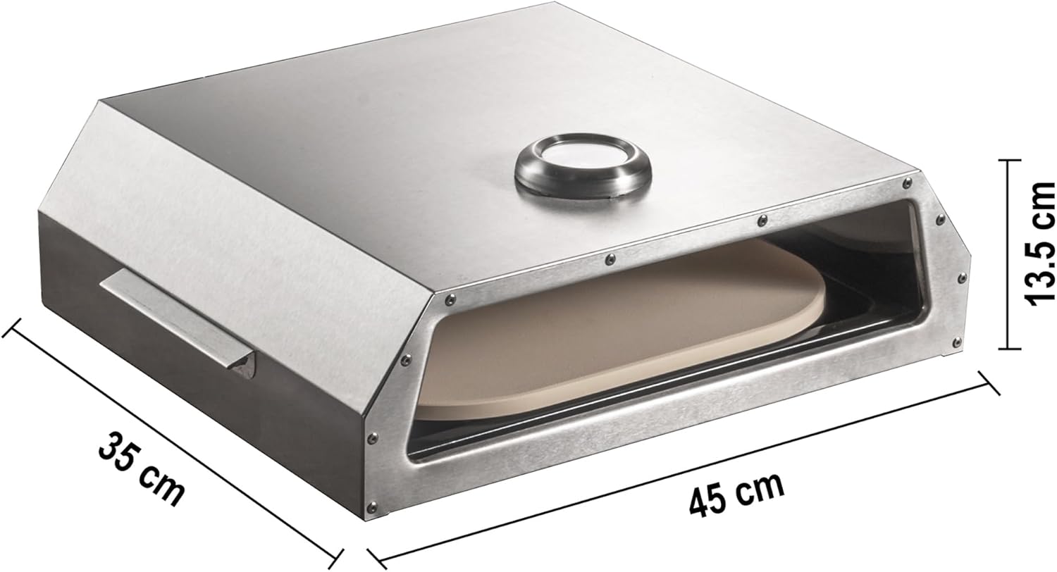 BIG HORN Pizza Oven with dimensions labeled
