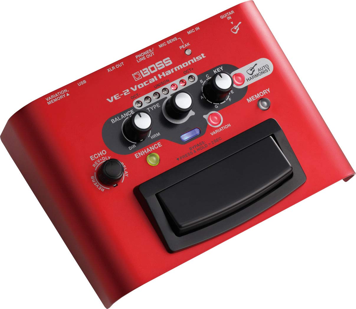 Amazon.com: BOSS VE-2 Vocal Harmonist Bundle with Gearlux Power
