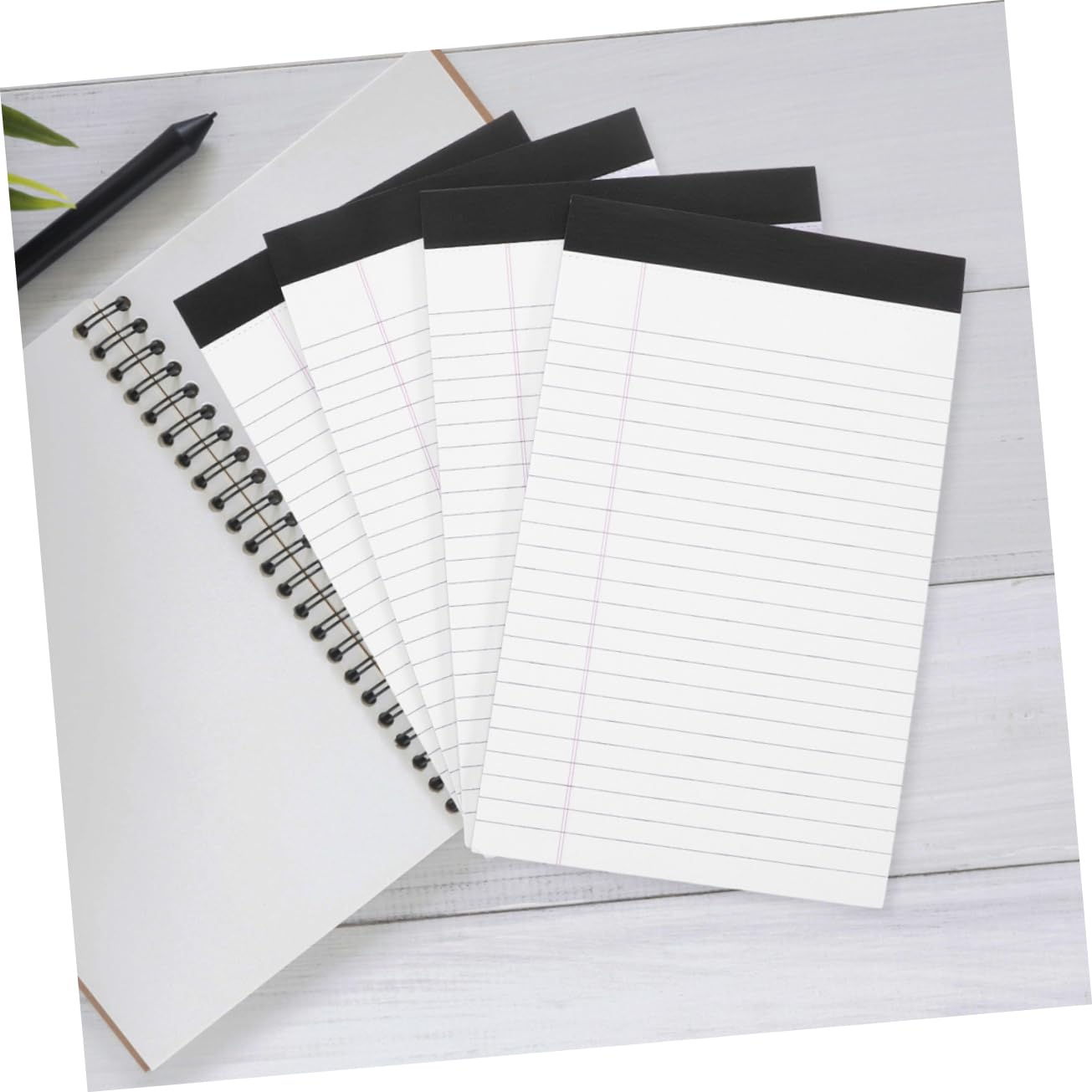 Sewroro A5-notizblock Liniert, 8 Stück, Weißes Papier, Notizbücher