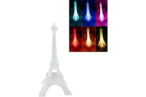 Luminescent Eiffel Tower Lamp: Parisian Brilliance for Your Abode