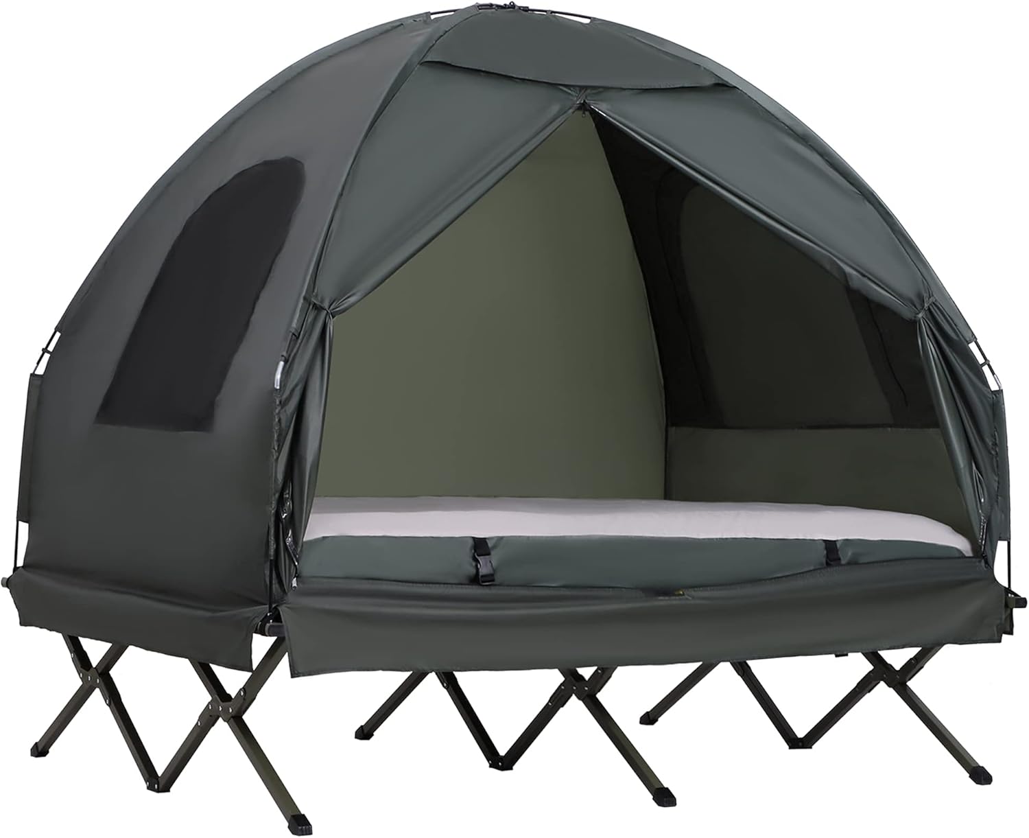 Nishore Camping Cot Tent Combo Set, Extra Large Compact