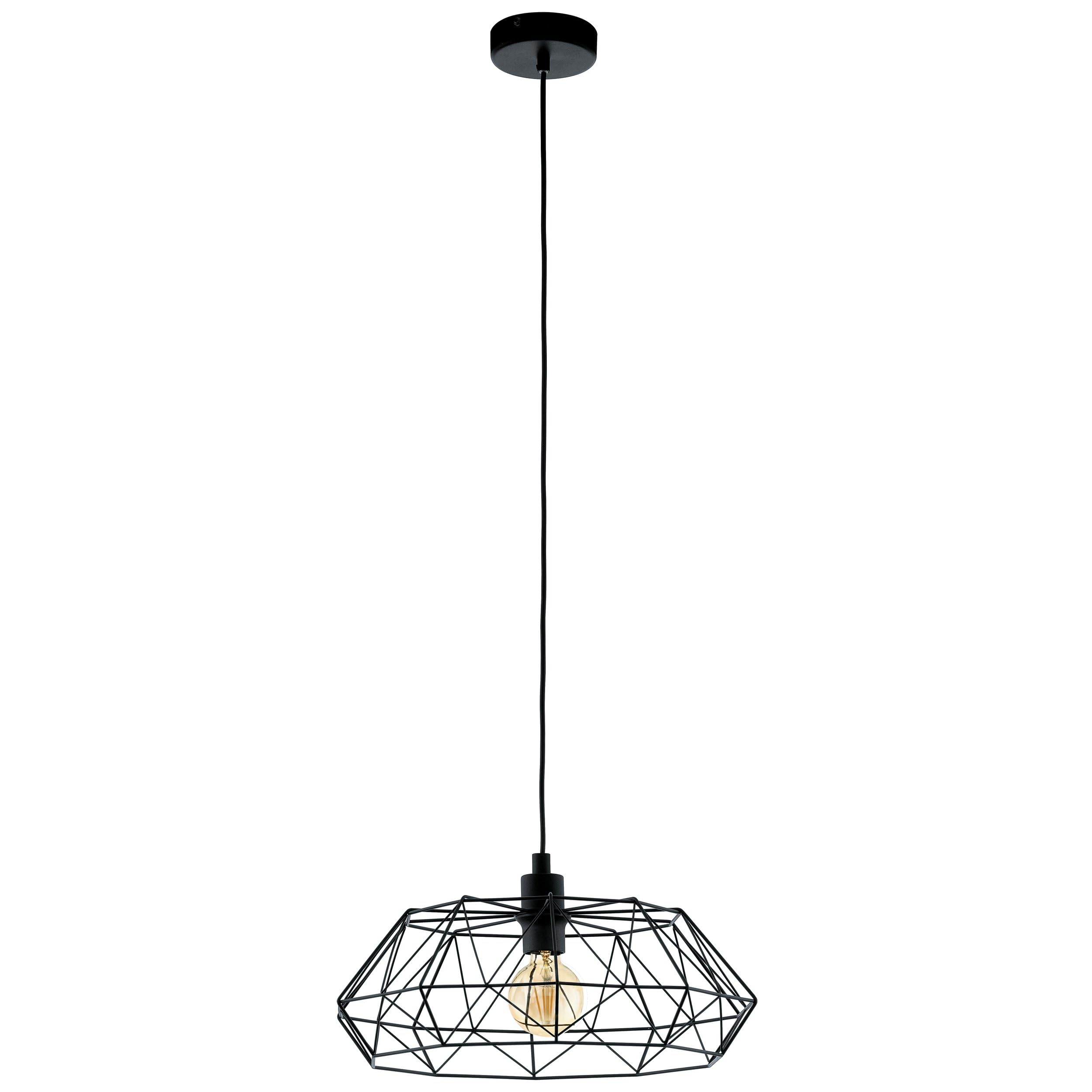 EGLO Pendant Lamp Ceiling Light Lighting Chandeliers Carlton 2 Black/Copper
