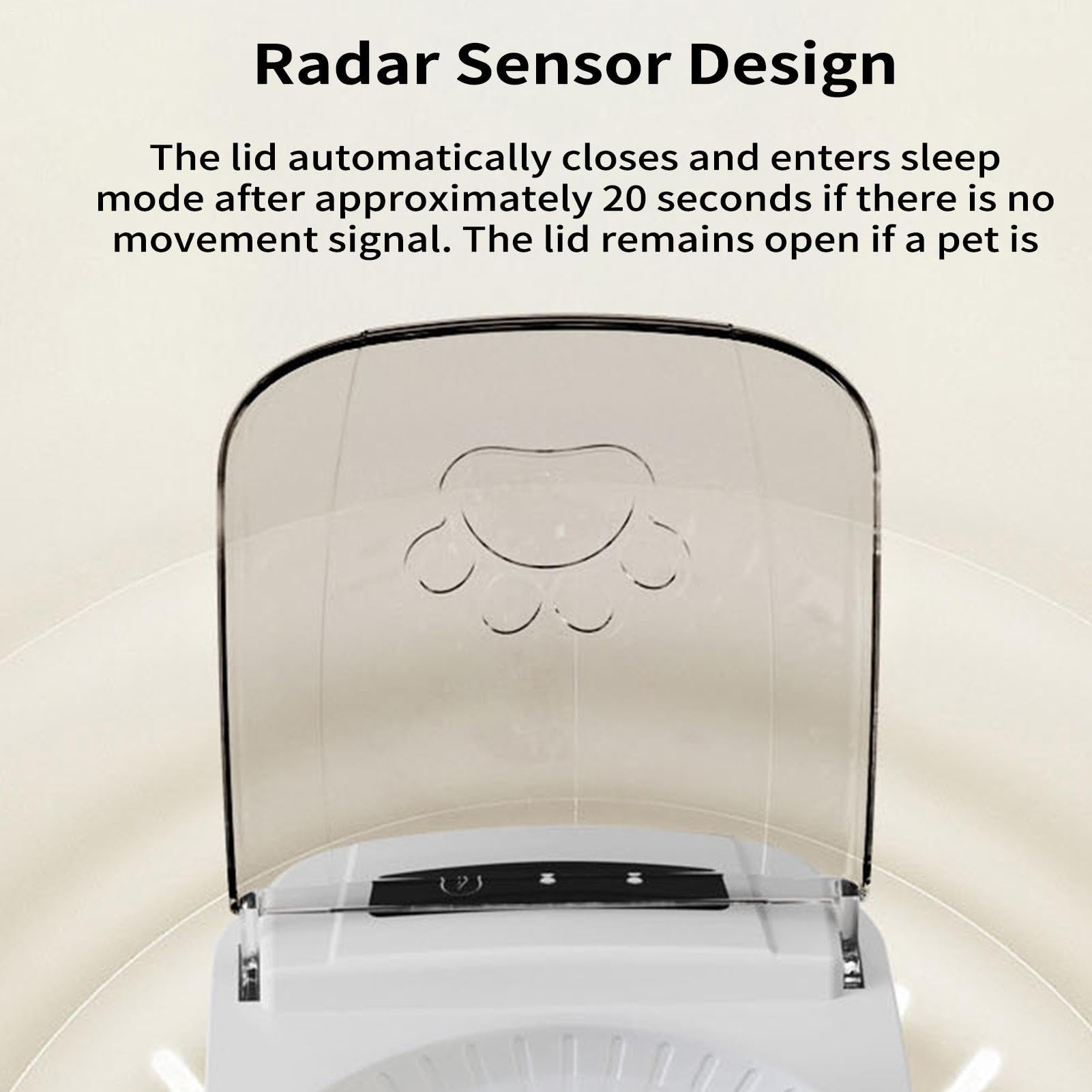 Fuentes de agua para gatos de interior Bebedero automático de 3 litros | Fuente para mascotas con cubierta de apertura automática con sensor Para hogar cocina sala de estar apartamento y zona de j