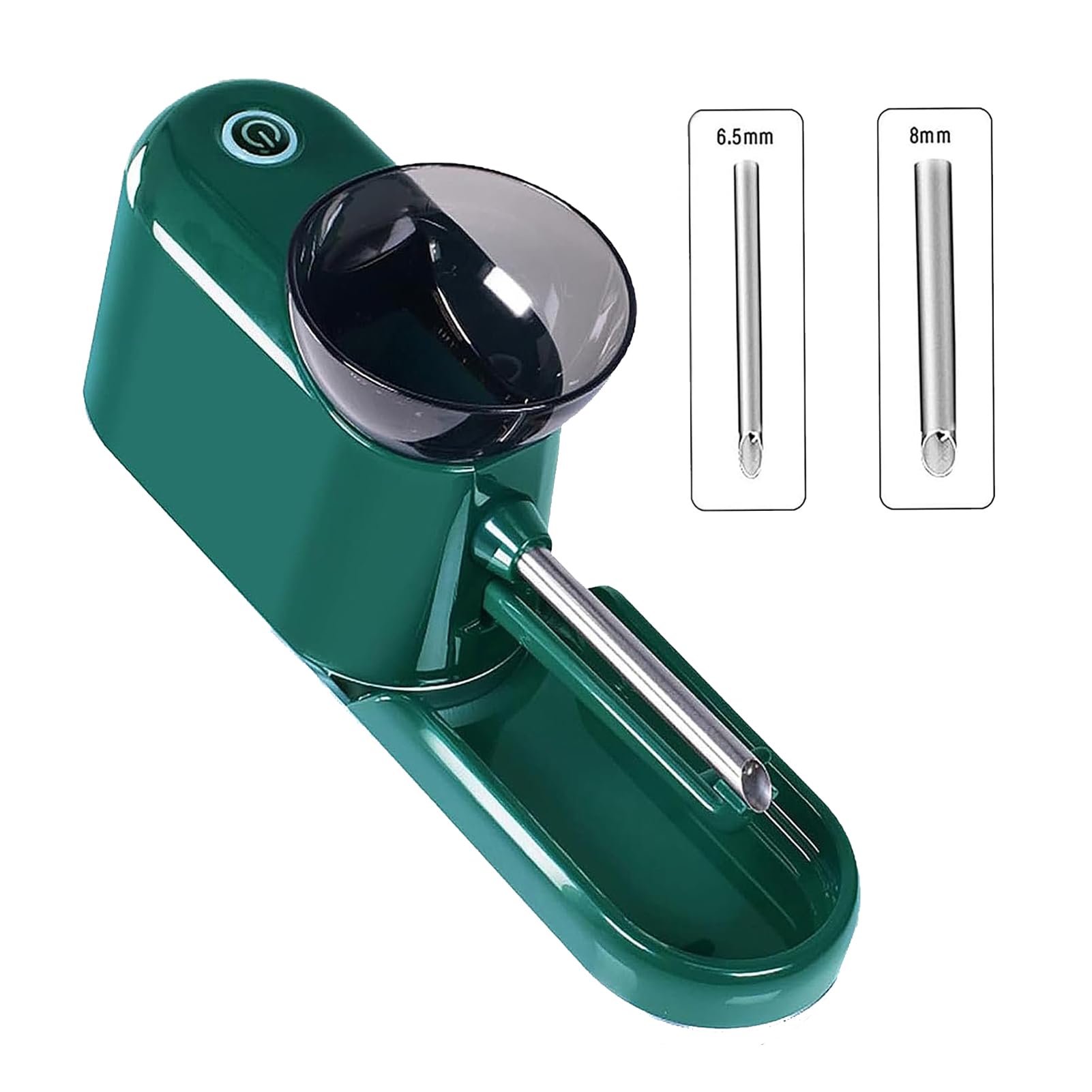 Macchina per rollare Sigarette, Macchina elettrica for Pre-Roll, Macchina Portatile for Il riempimento di Coni Pre-rollati, for arrotolare, Blu(Green)