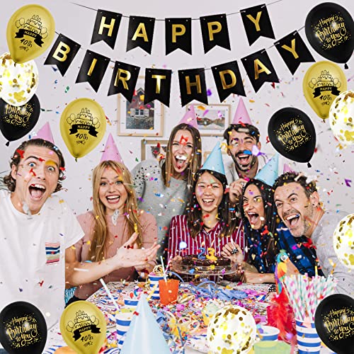 Palloncini Compleanno 40 anni,Decorazioni 40 Anni