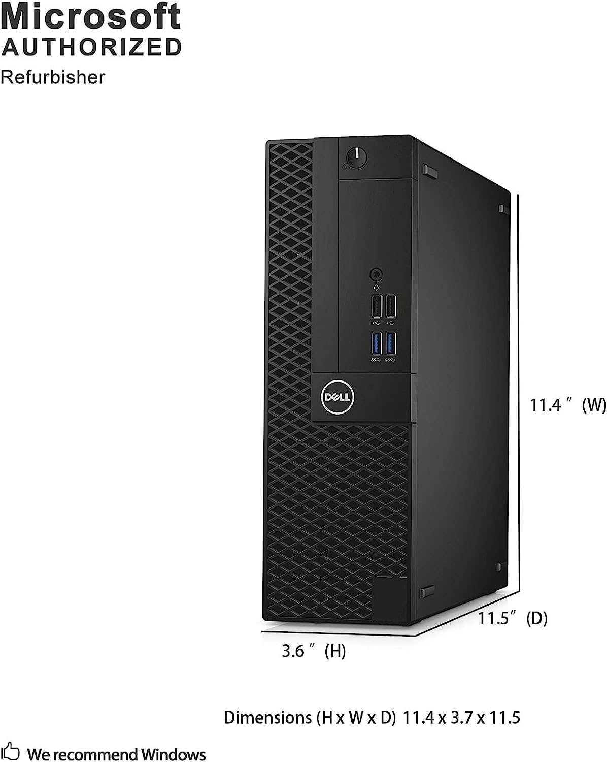 Windowsデスクトップ Dell OptiPlex 3050 i5-7500 16GB Win11 Amazon.com: Dell Computadora de escritorio OptiPlex 3050 SFF de