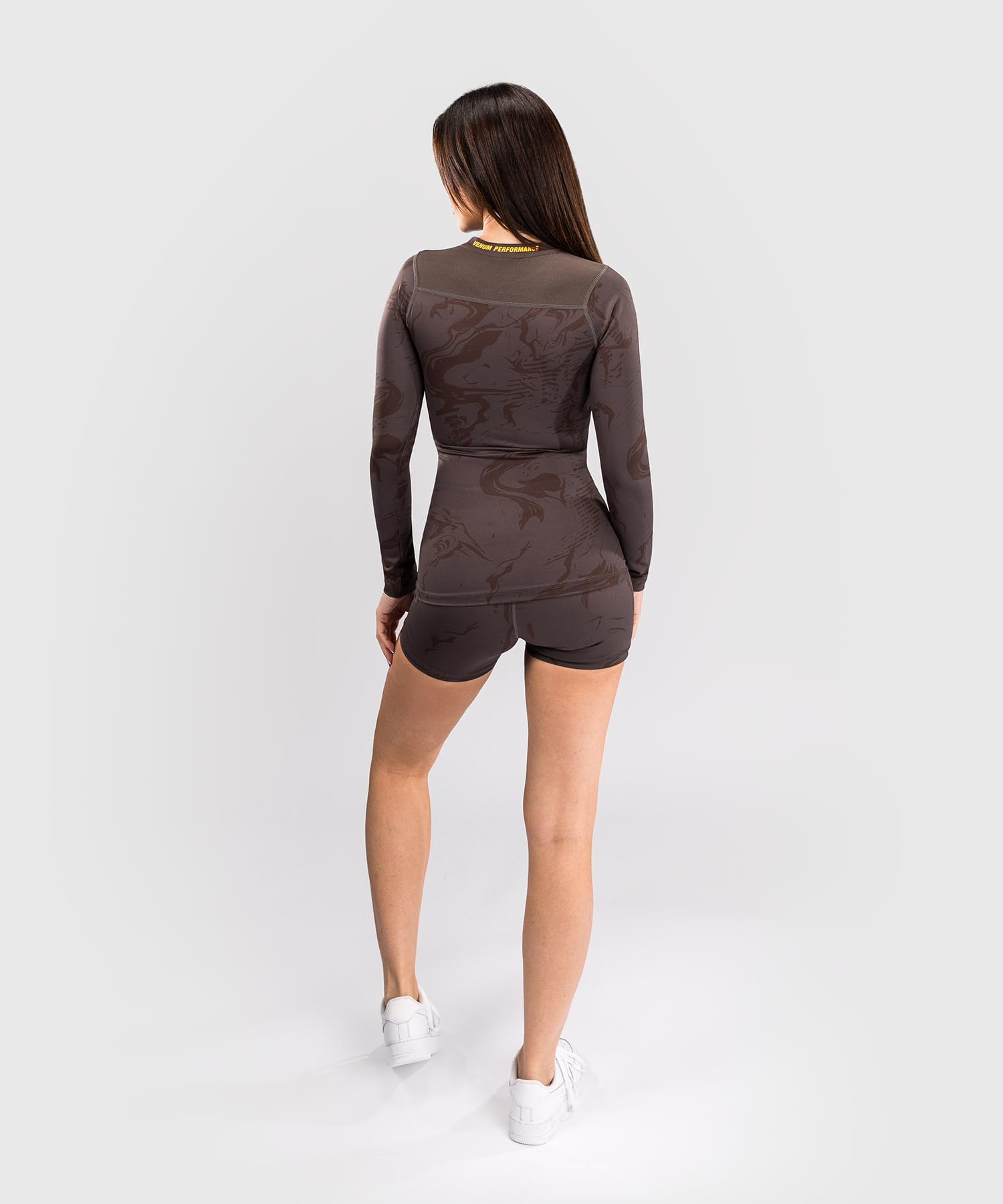 VENUM Fight Week Women's Performance Long Sleeve Rashguard Camisa de Guardia erup Mujer