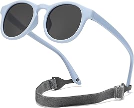 Suertree Baby Polarised Sunglasses 0-3 Years Silicone Sunglasses Children Flexible Anti UV400 Ultra Light Lens UV Protection Outdoor