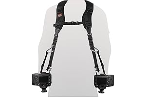 ztowoto Double Shoulder Camera Strap & Tether with Lens Cleaning Cloth