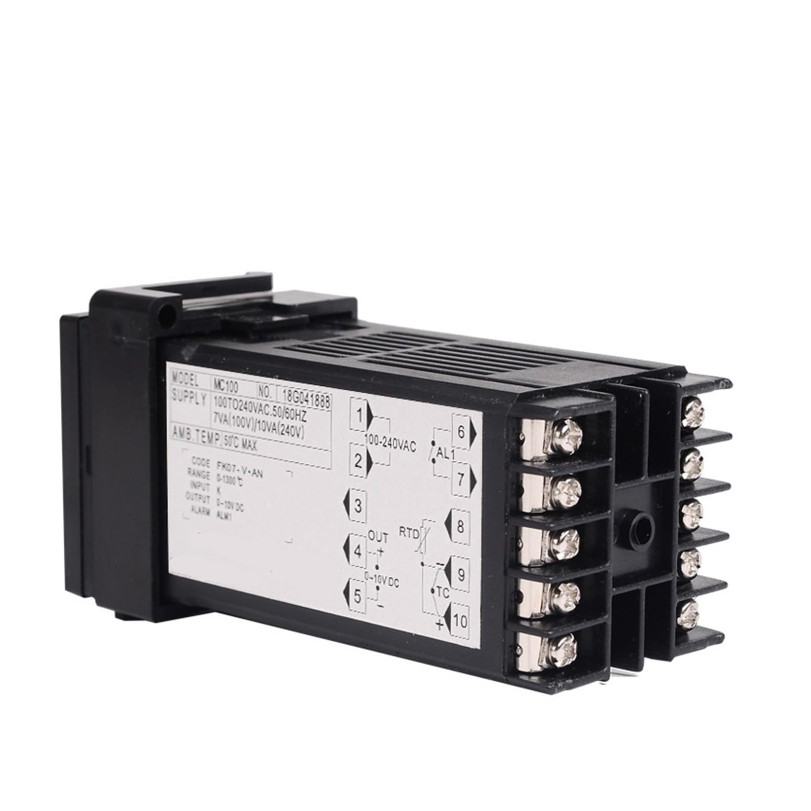 RWRAPS regolatore Temperatura pid Termostato Digitale PID 220 V CA Ingresso K/J/PT100, Uscita Tensione CC 0-10 V