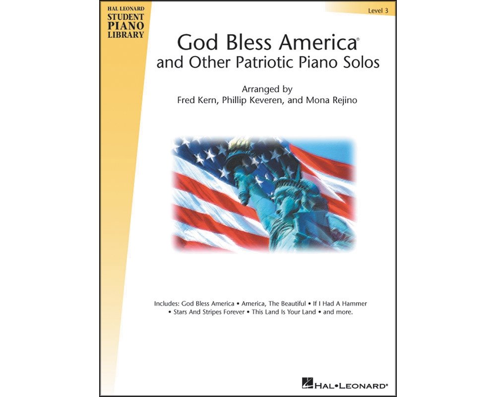 God Bless America and Other Patriotic Piano Solos - Level 3: Hal Leonard Student Piano Library National Federation of Music Clubs 2024-2028 Selection (Hal Leonard Student Piano Library (Songbooks))