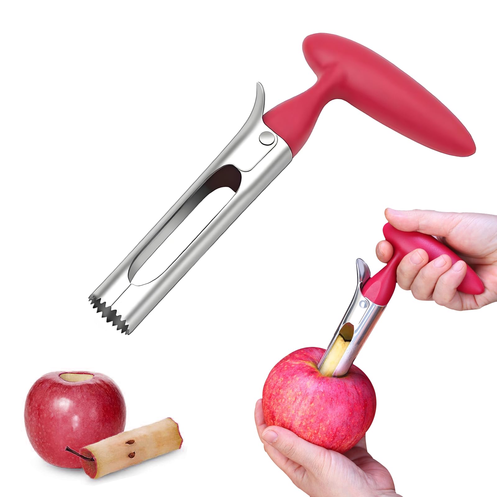 Amazon.co.jp: beyourchoi リンゴ 芯取り りんごの芯取り 果物の芯取り