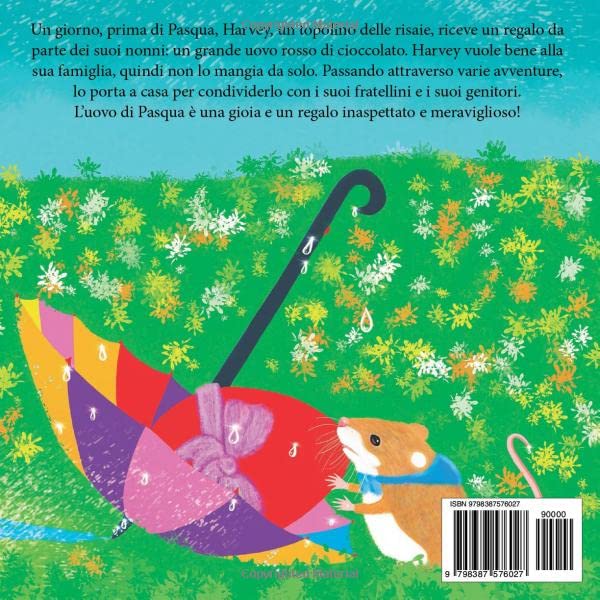 Miniatura 2 de Harvey e l'uovo rosso di Pasqua al cioccolato Le avventure di un topolino delle risaie (Italian Edition)