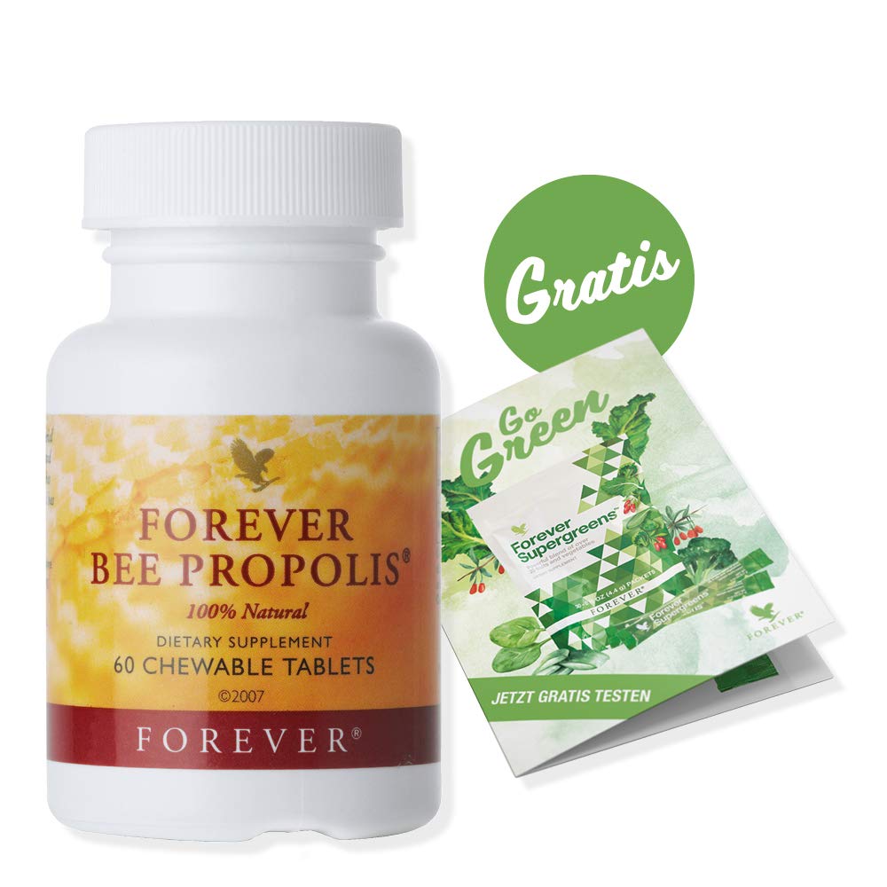 1x Forever Bee Propolis® mit 1x Portion Forever Supergreens™ im Set mit Zertifikat