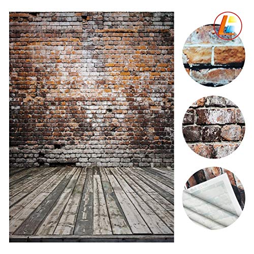 Lb Vintage Brick Wall Backdrop 10X10Ft Vinyl Rustic Wood Backdrop For Photoshoot Birthday Party Kids Baby Adult Youtube Video Portraits Photo Booth Backdrop Studio Props #TOP3