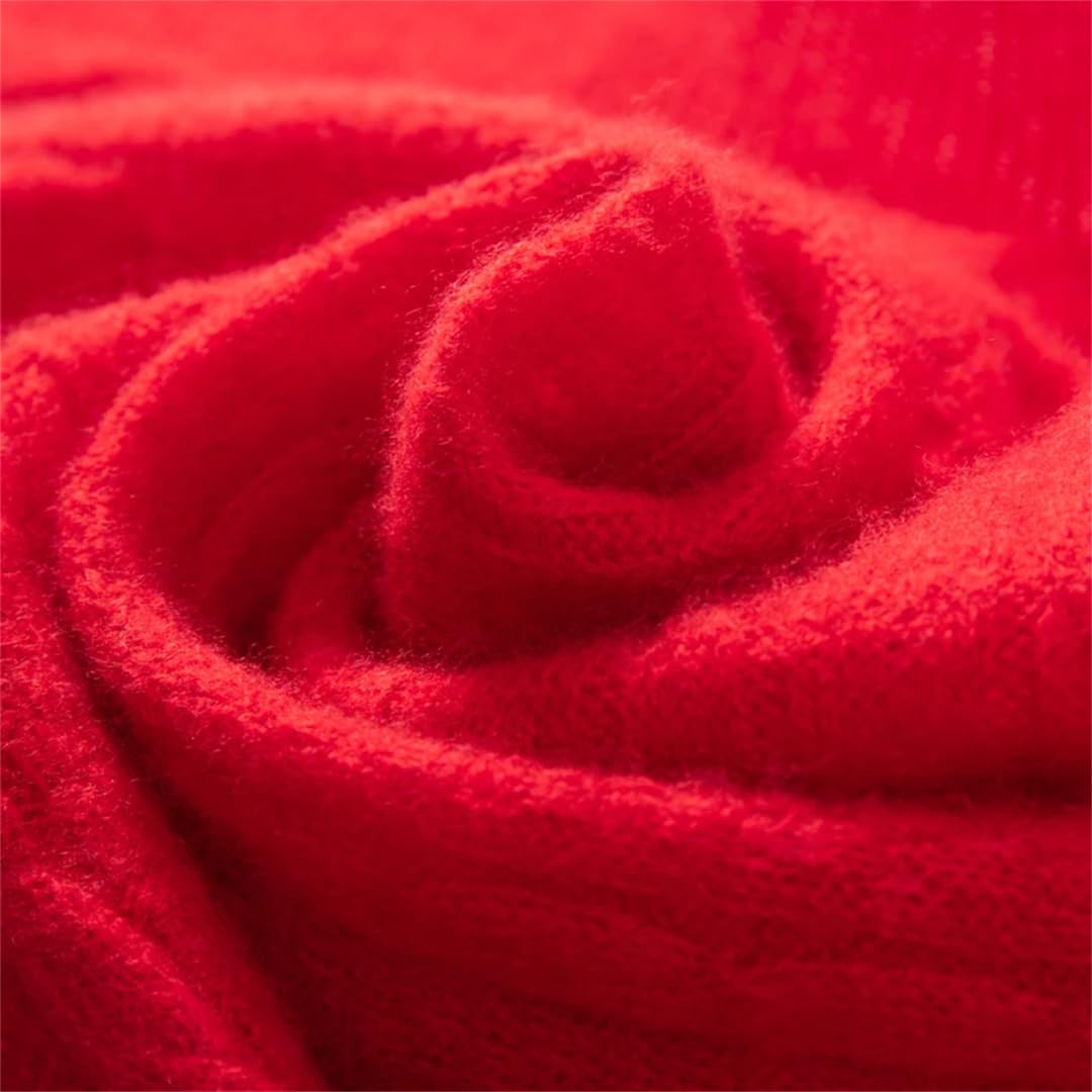 Bufanda de invierno de color sólido suave y cálido Pashmina de las mujeres chal de punto bufanda accesorios