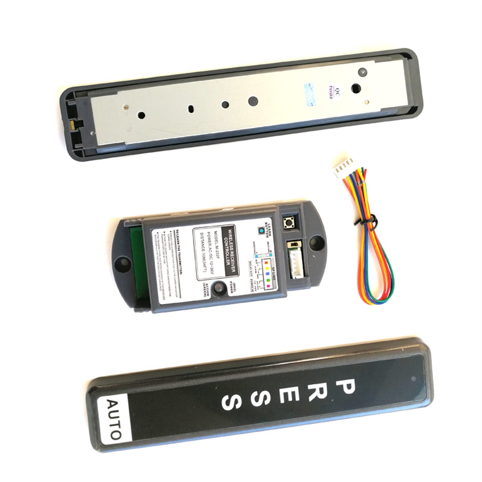 Automatyczna brama drzwi bezprzewodowy dom elektroniczny przełącznik dotykowy otwarty przełącznik Do otwieracza bramy skrzydłowej(1 button kit)