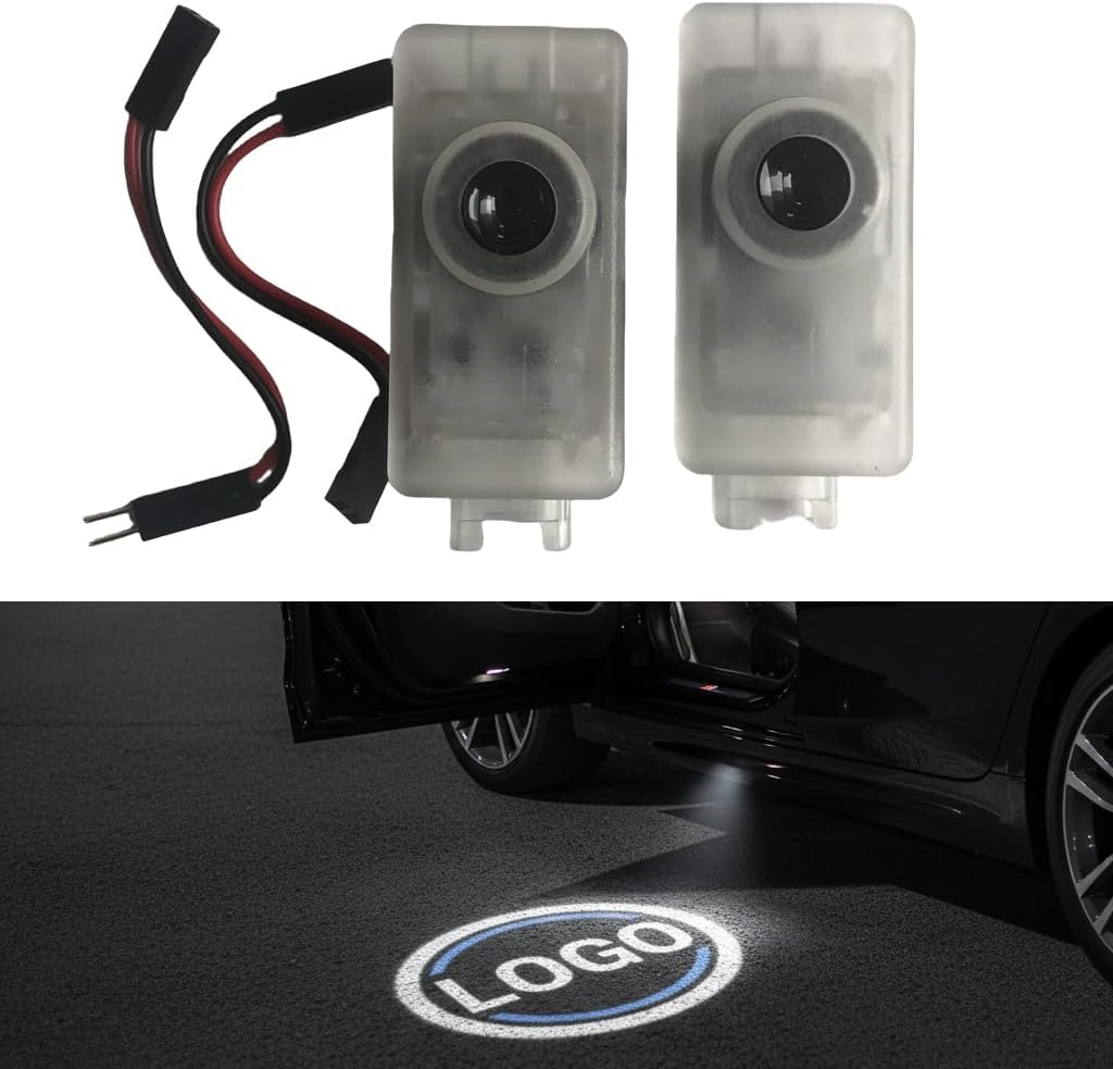 2pcs Door LED light welcome logo projector Compatible with 2020-2022 330i M340i I3 I4 M3,2021-2024 2/4 series 2025 X1 X3 laser ghost shadow courtesy Light (2020-2022 M)