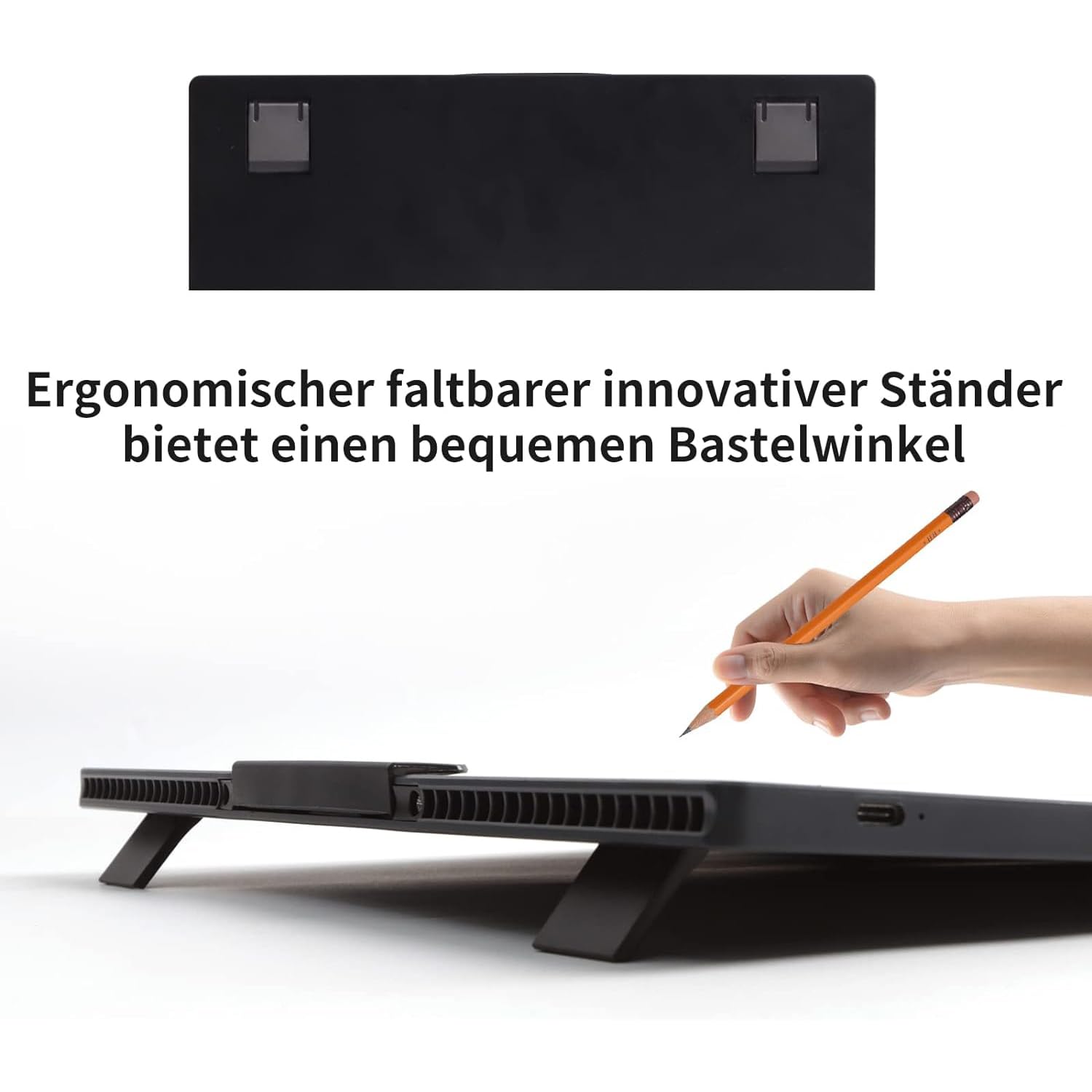 elice Tavolo Luminoso Ricaricabile A4 con Custodia, Funzionamento a Batteria, 6 Livelli di luminosità, Pannello Luminoso Ricaricabile per disegnare, Diamond Painting, Animazione