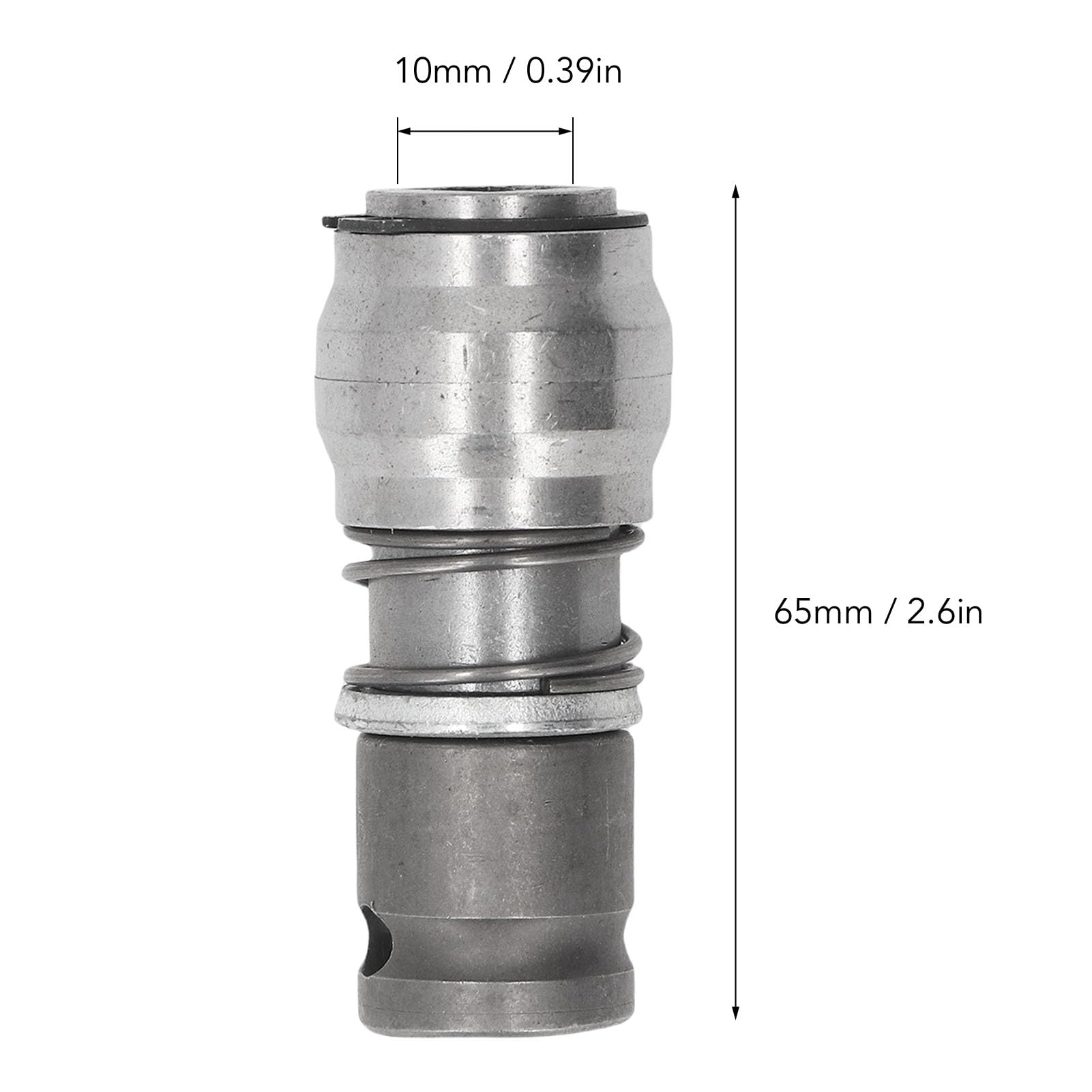 Aramox 8PCS Wiertło Uderzenia do Konwertera Adaptera Młotka, Uderzenie Stali Stopowej do Adaptera Młotka dla 9 Mm Kwadratowy Uchwyt 4 Otwór Wiertarka