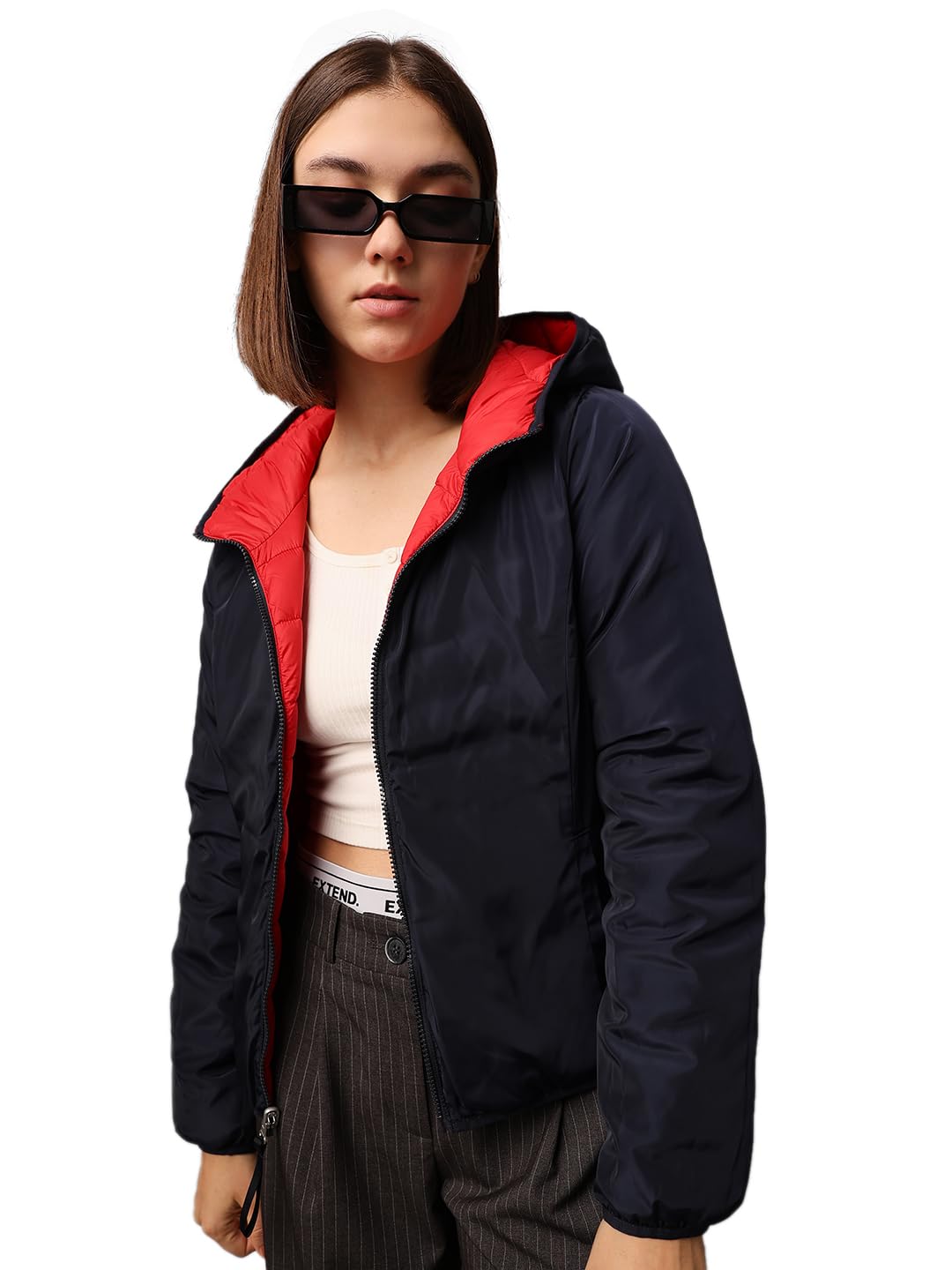 ONLTAHOE REVERSIBLE HOOD JACKET OTW Mont Ceket Kadın