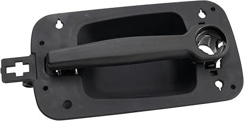 Miniatura 30 de TRQ Manija de puerta exterior delantera izquierda plateada para el lado del conductor compatible con Nissan 370Z 2009-2017