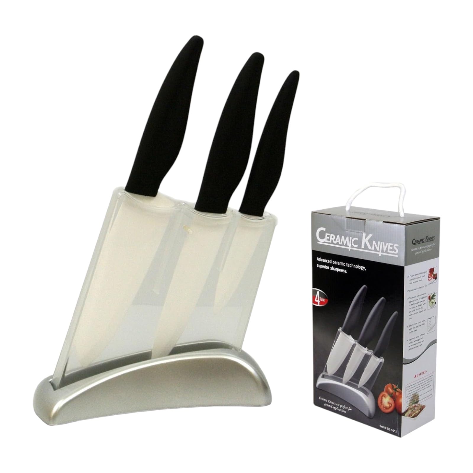 TruePower 3 Piece Premium Ceramic Knife Set