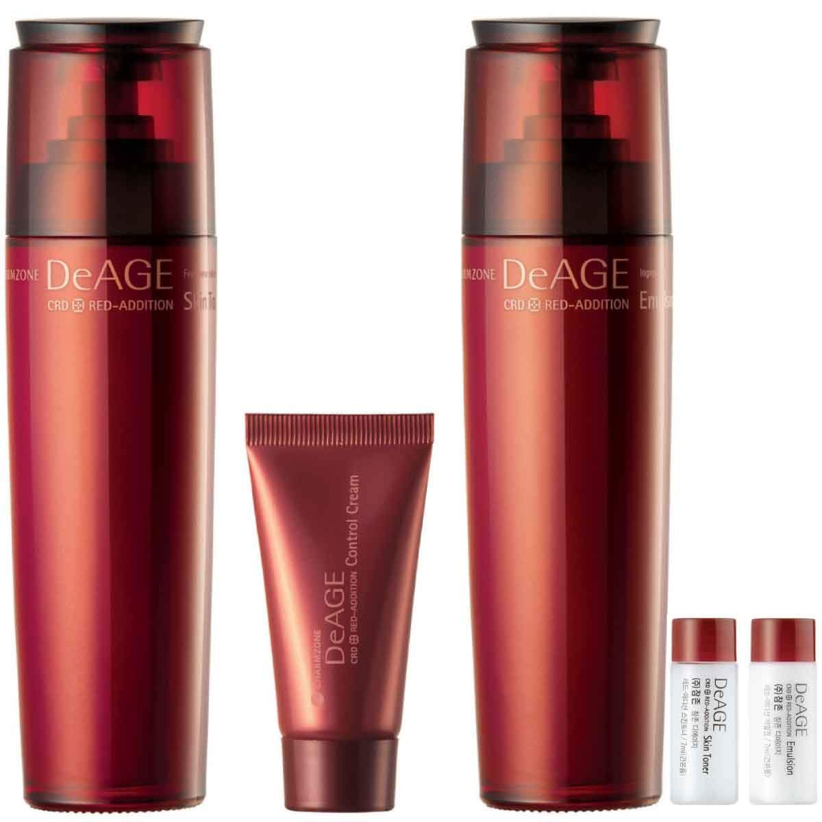 CharmzoneKorean Cosmetics DeAge Red Addition, Set of 2