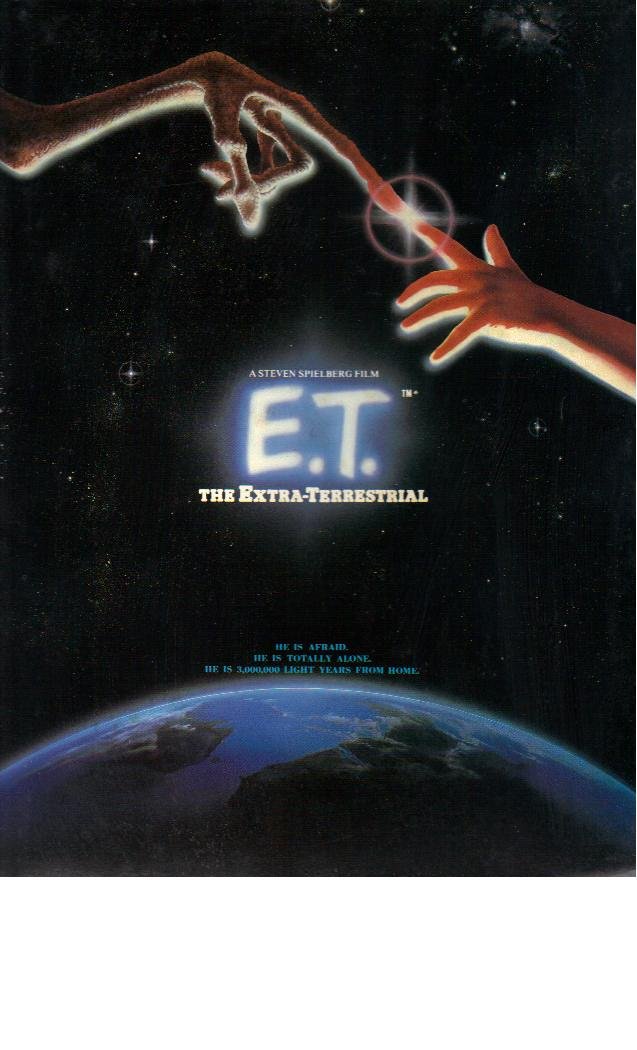 激レア Ｅ.Ｔ 劇場版パンフレット 激レア E.T 劇場版パンフレット 本
