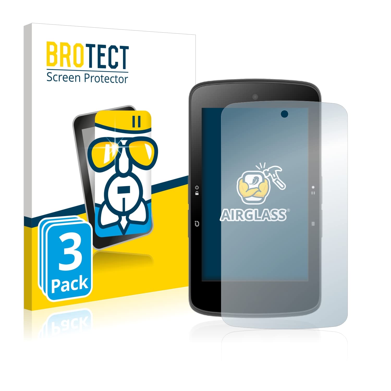 Pellicola Protettiva Per Bryton Rider 750 SE - Vetro Ibrido 9H Anti-Graffio E Anti-Impronte (3 Pezzi) - Foto 2