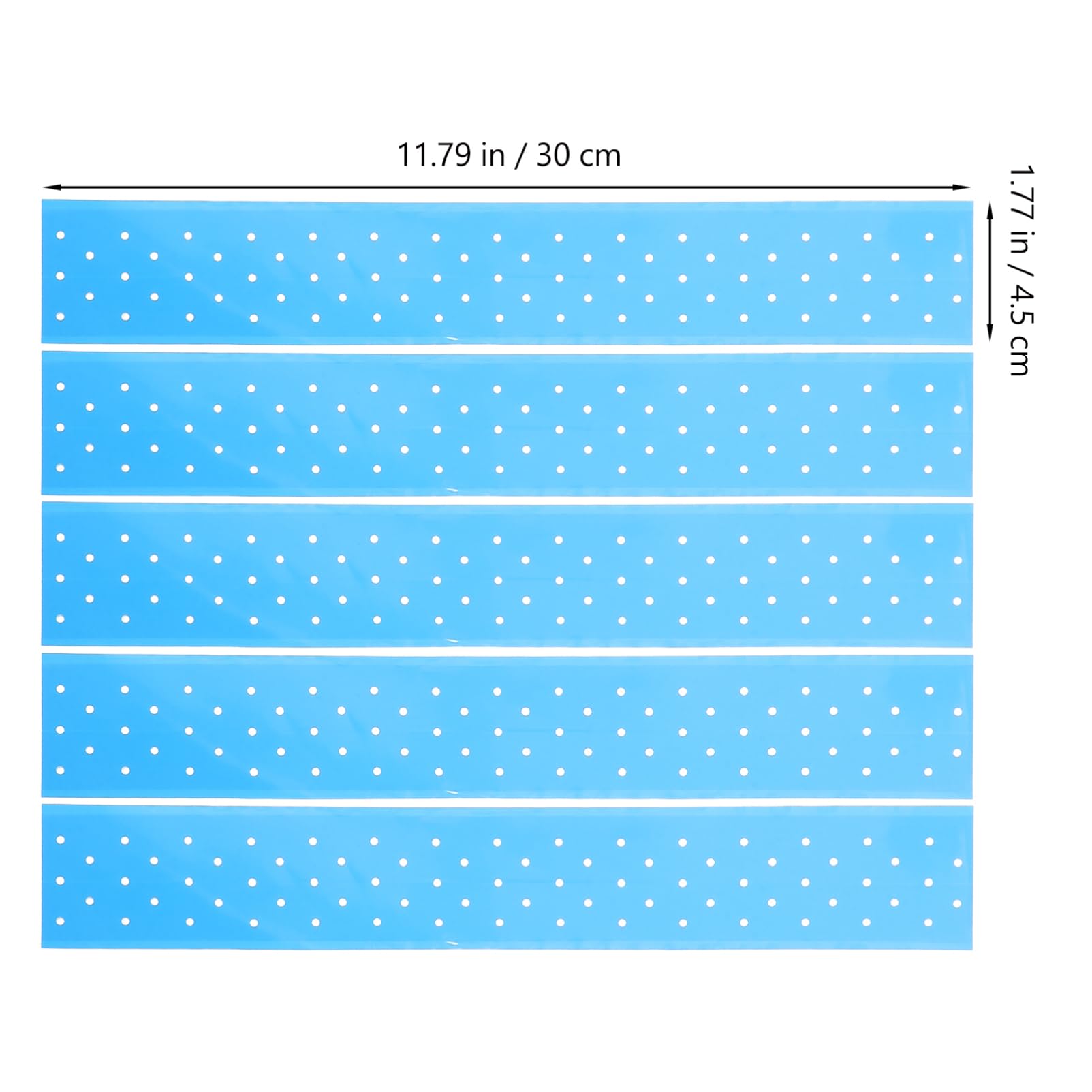 Ipetboom Invisible Wig Tape Strips 5pcs Double Sided Adhesive Lace Wig Tape Soft and Comfortable Easy to Remove