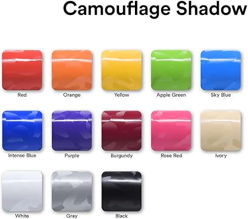 Miniatura 7 de Camuflaje Sahdow - Lámina adhesiva de vinilo para coche, color morado, sin burbujas, 1 pie x 5 pies, kit de herramientas