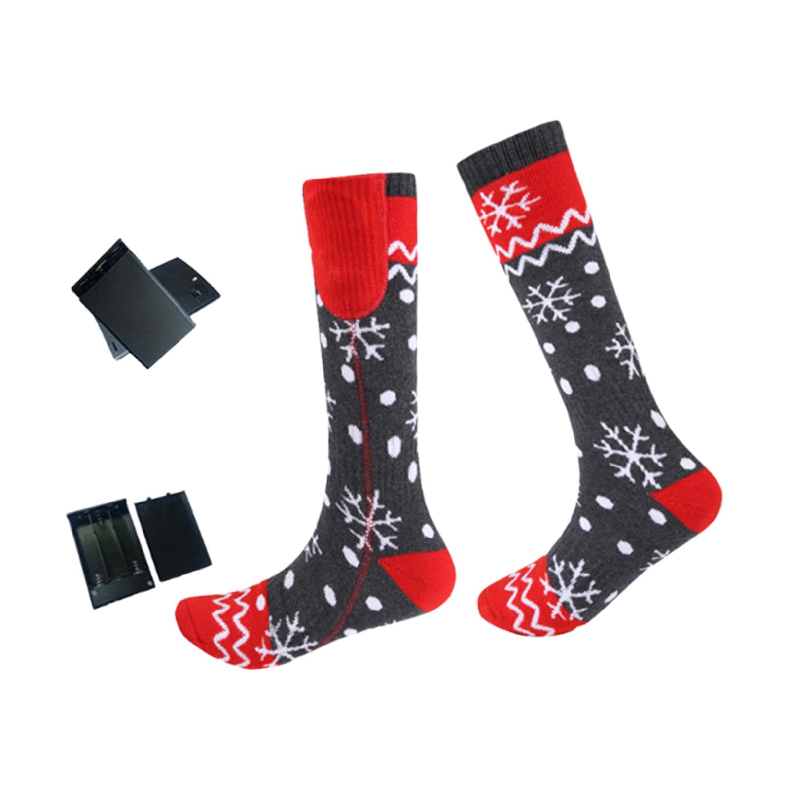 BNF® Heated Socks Snow for Cold Weather Kids Ski Socks for Skiing Skating Cycling red-Sports, Fitness & Outdoors/Winter Sports/Skiing/Hand & Foot Warmers/Hand Warmers/Hand Warmers-image-16