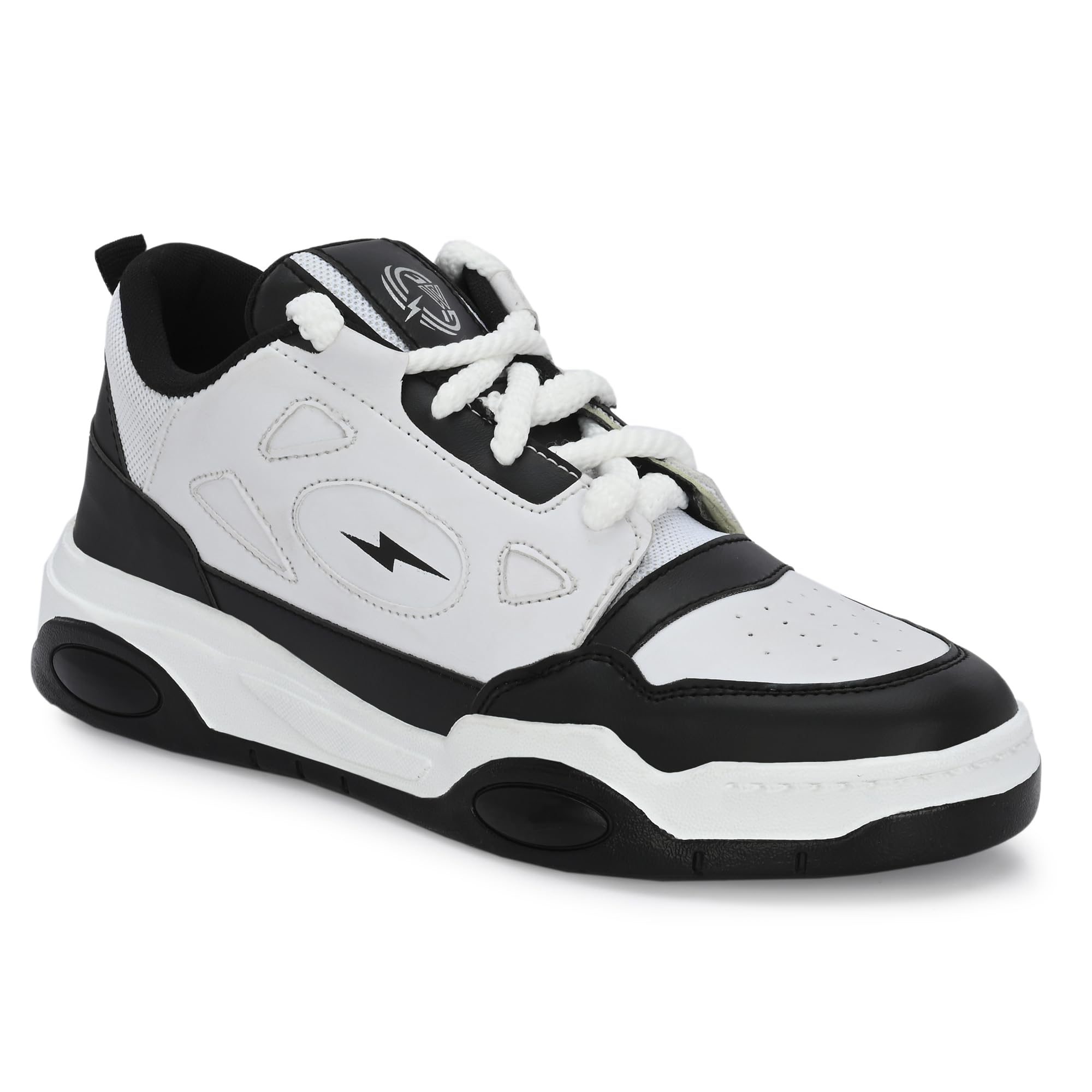 CHILWELL Casual Sports Running Shoes Sneakers for Men (8) Black White (B0CSBJKC1Q) Amazon Price History, Amazon Price Tracker