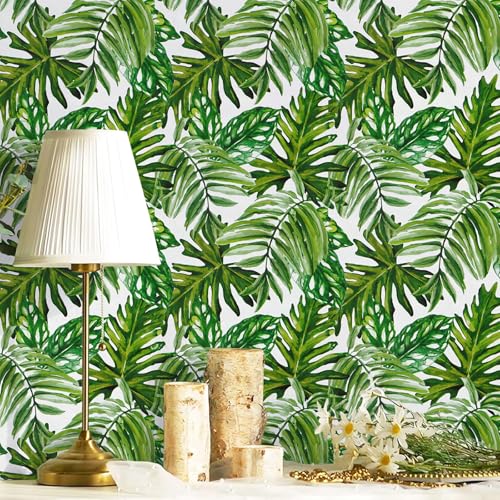 lenify Tropical Peel and Stick Wallpaper Jungle...
