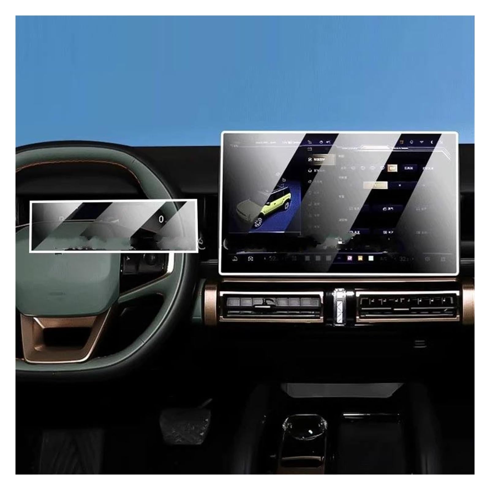 Verre trempé navigation Chery iCar03 sans rayures