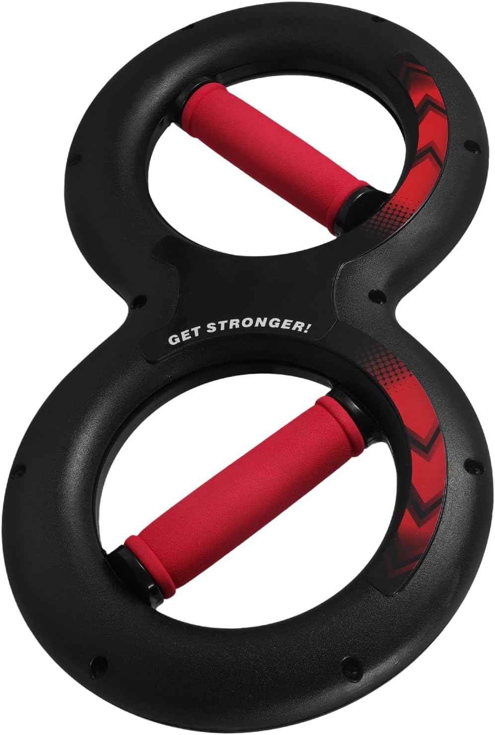 Multifunction 8-shaped Hand Grippers Wrist Strengthener 5kg Red Heavy Grip Fitness Forearm Developer for Exercise and Strength Training