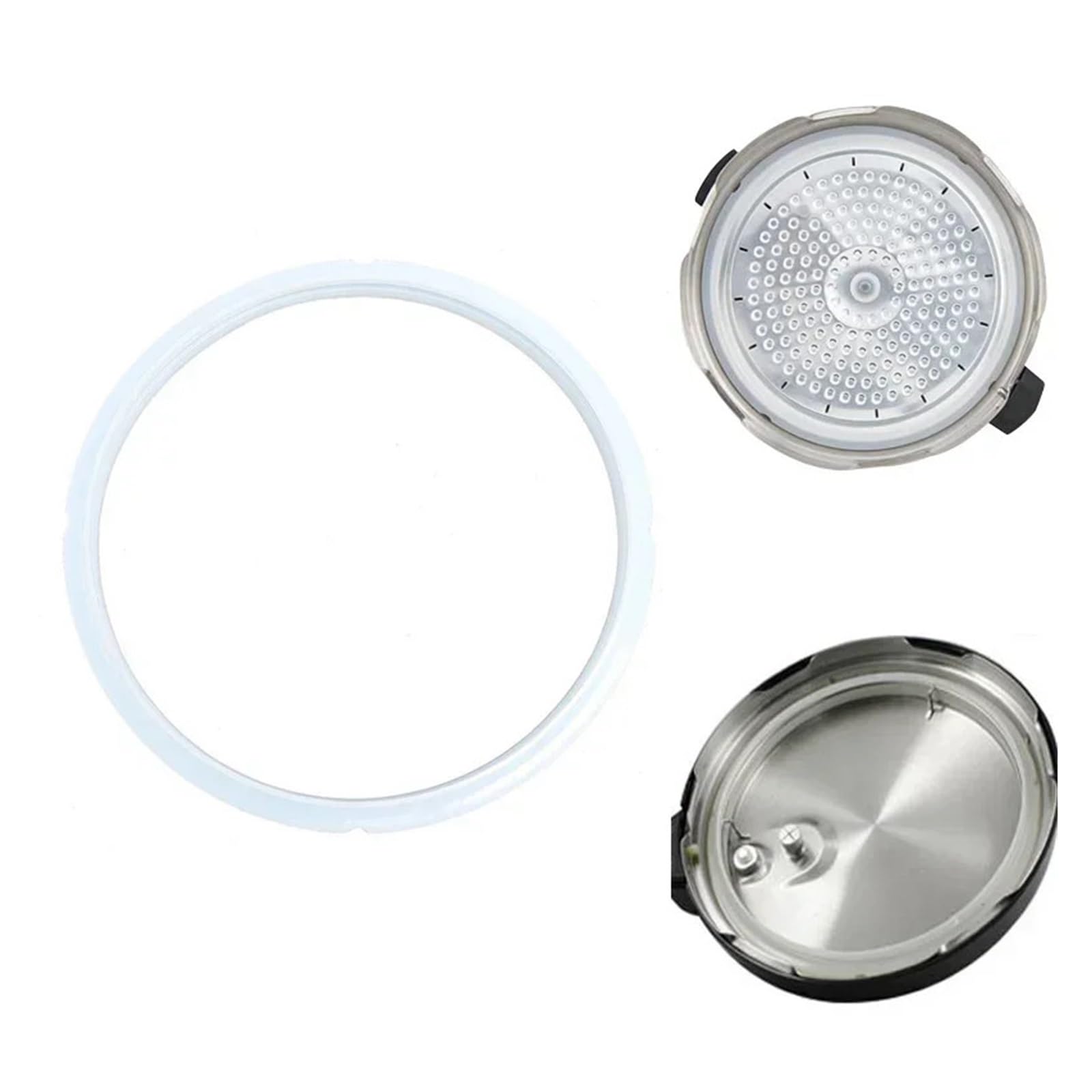 Dichtungsring aus Silikongummi, 26 cm, für elektrische Schnellkochtöpfe, Küche, Esszubehör, Ersatz
