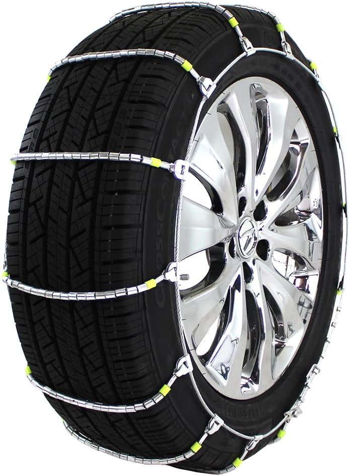 Quality Chain Light Truck Cobra Jr Cable Tire Chains (1669)